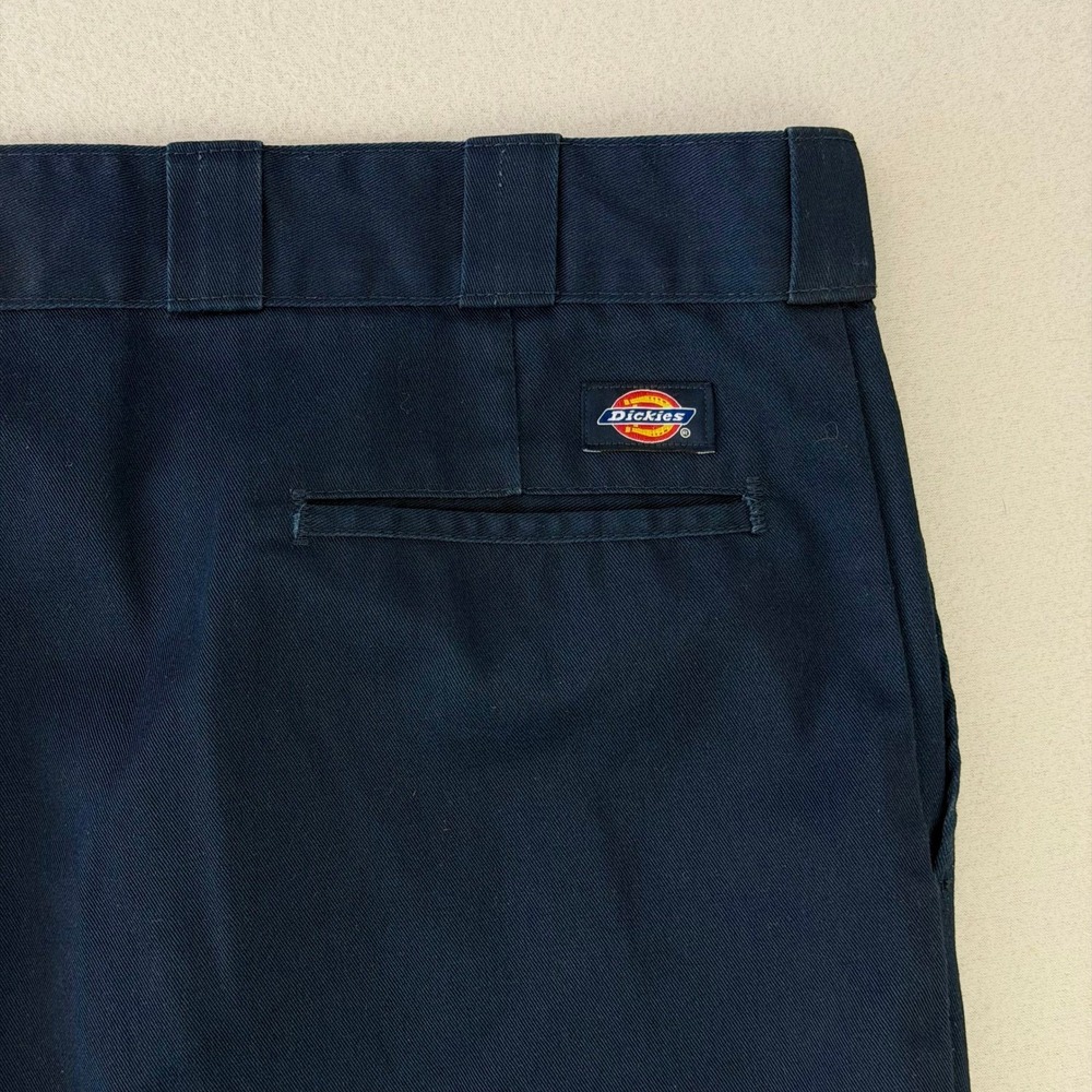 Dickies 874 Original Fit Work Pants Men 50x30 Navy Blue Classic Twill Workwear